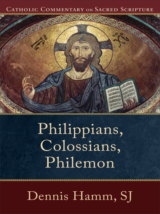 Title details for Philippians, Colossians, Philemon by Dennis Hamm SJ - Available